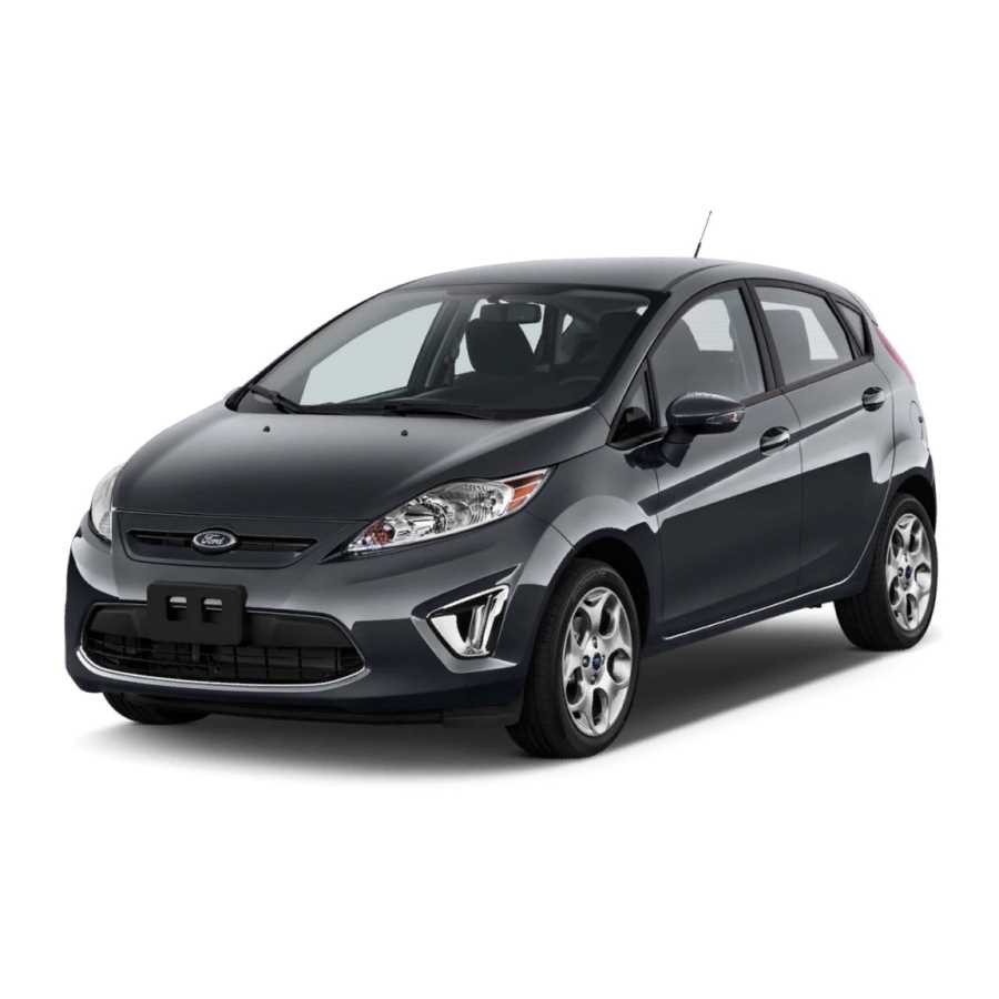 2011 ford fiesta repair manual