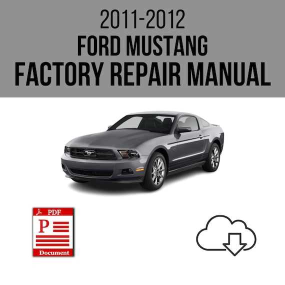 2011 ford mustang repair manual