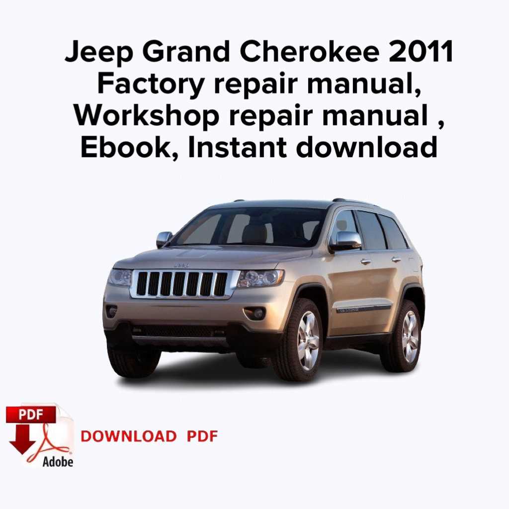 2011 jeep grand cherokee repair manual