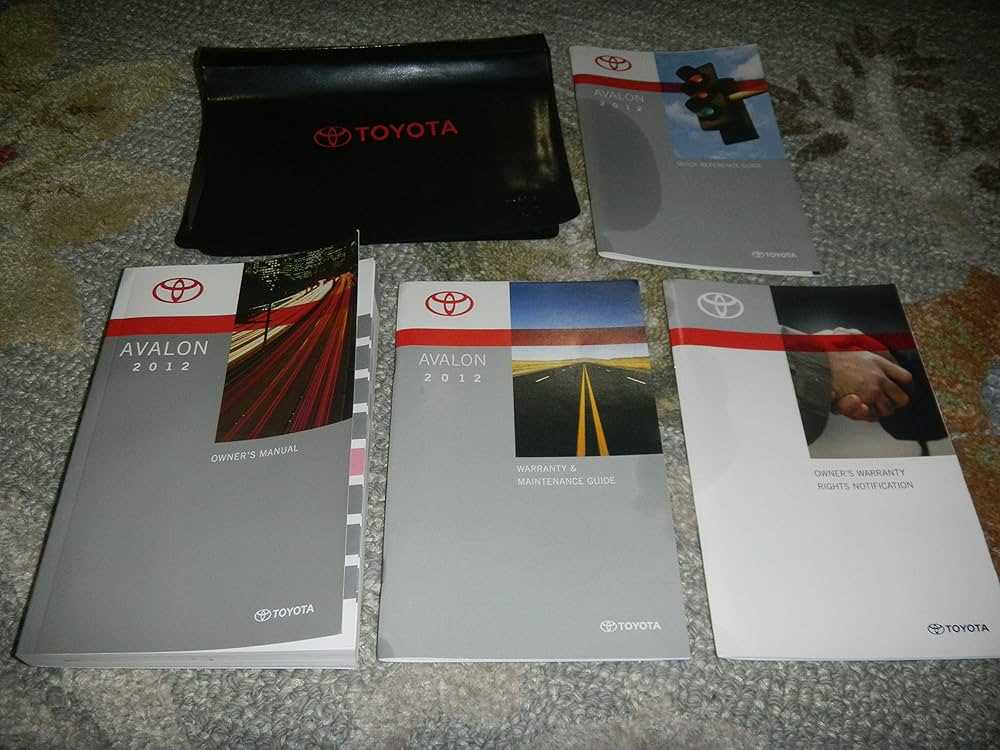 2011 toyota avalon repair manual