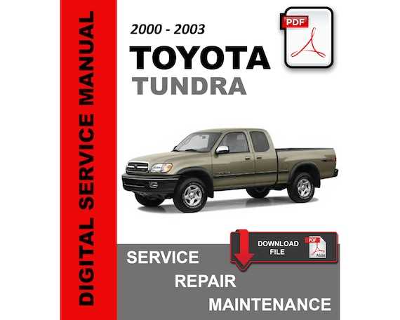 2011 toyota tundra repair manual