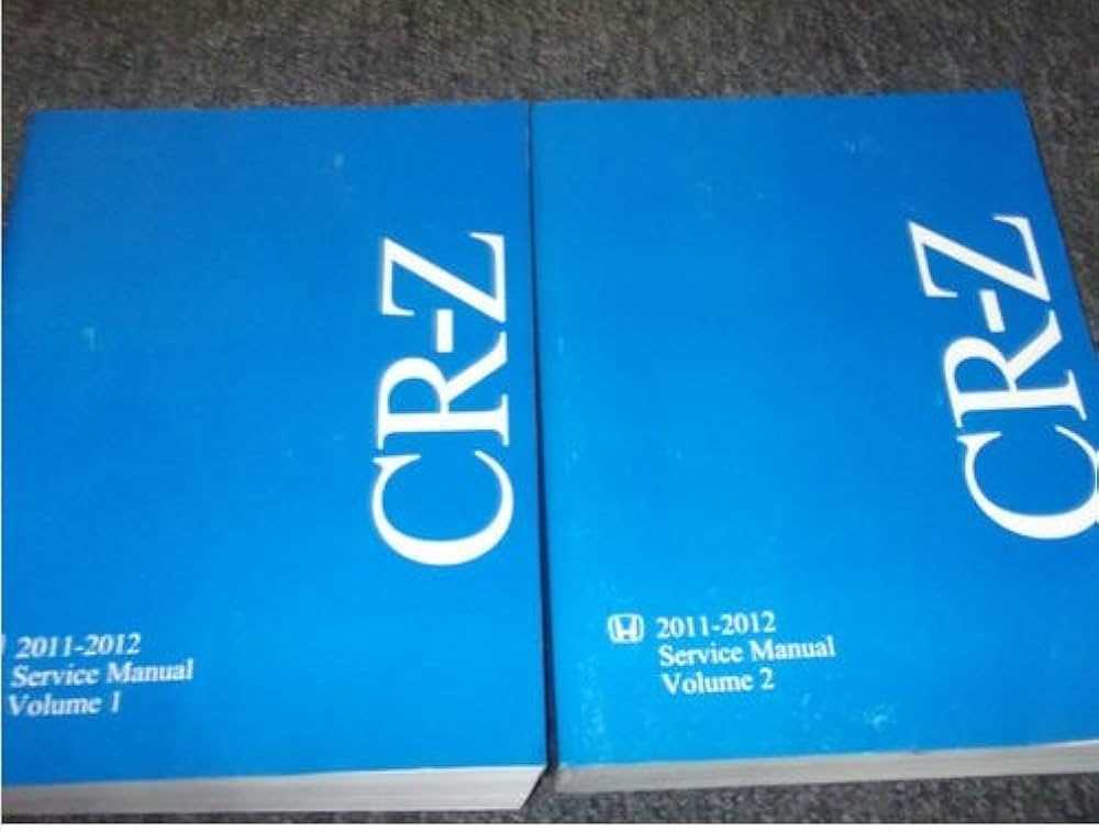 2011 honda crz repair manual