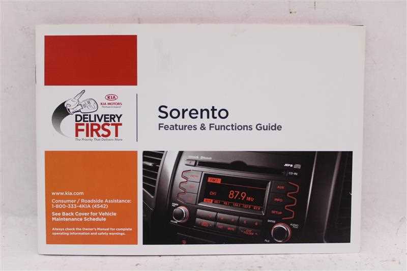 2011 kia sorento repair manual