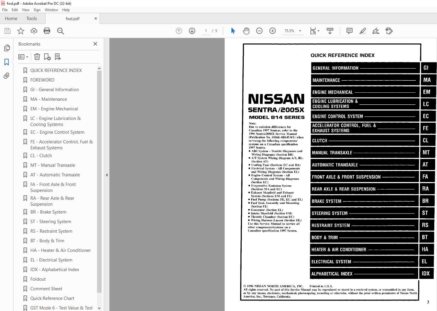 2011 nissan sentra repair manual