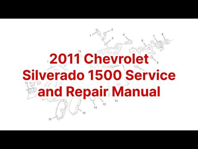 2011 silverado repair manual