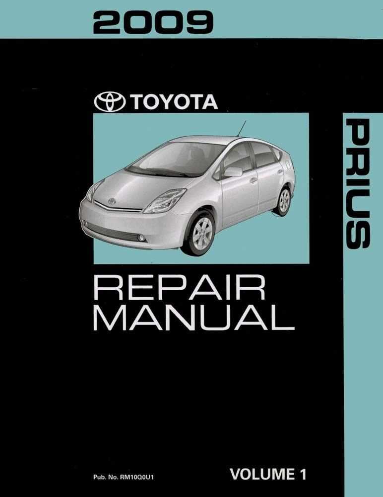 2011 toyota prius repair manual