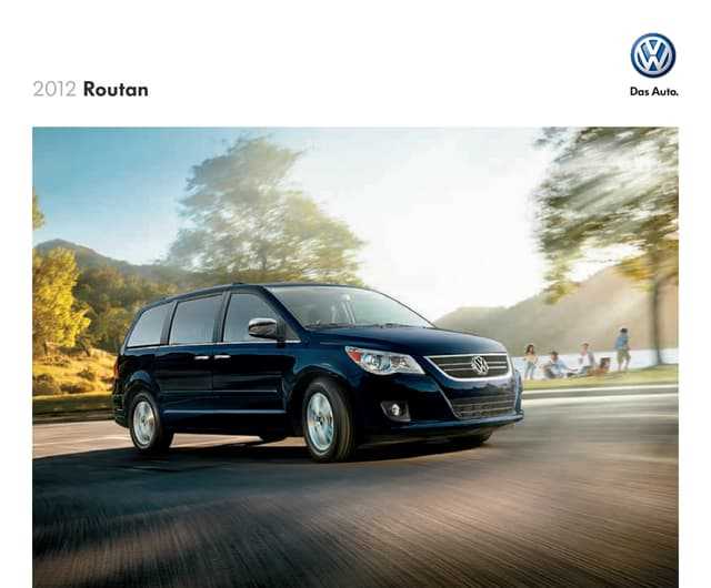 2011 volkswagen routan repair manual