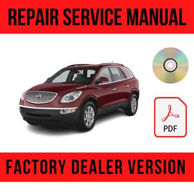 2012 buick enclave repair manual