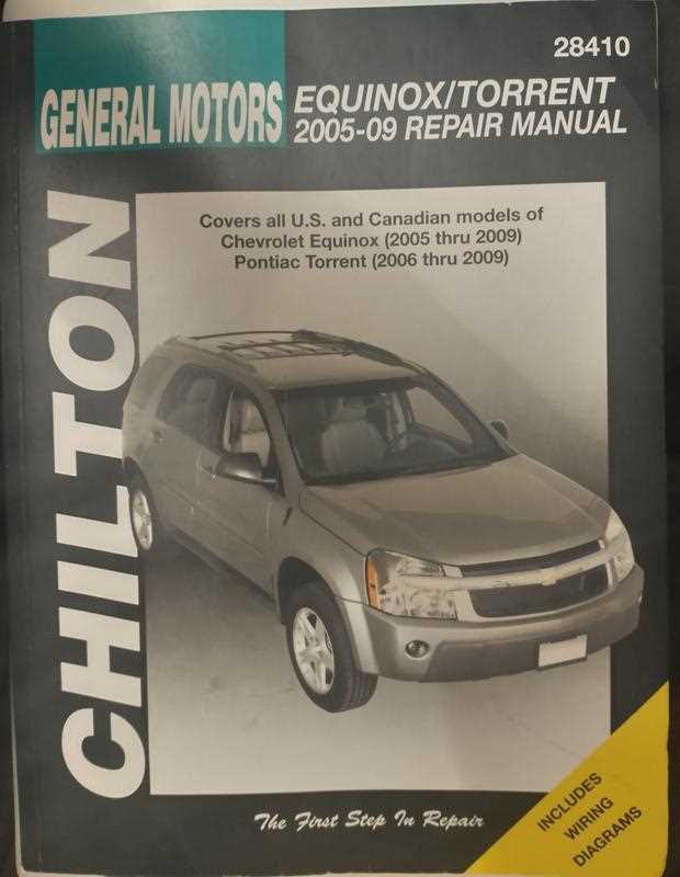 2012 chevy equinox repair manual