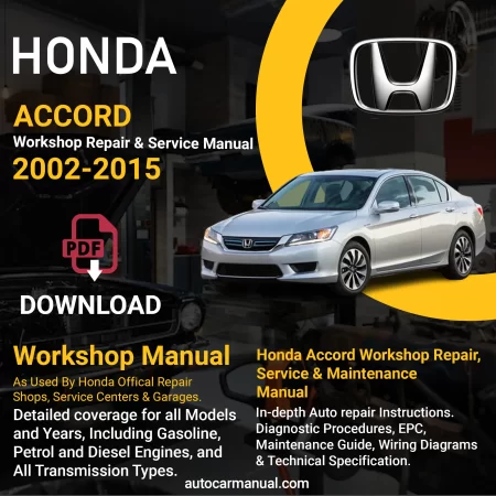 2012 honda accord repair manual