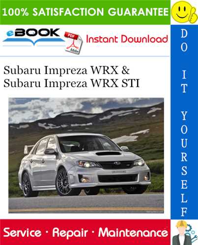 2012 subaru impreza repair manual