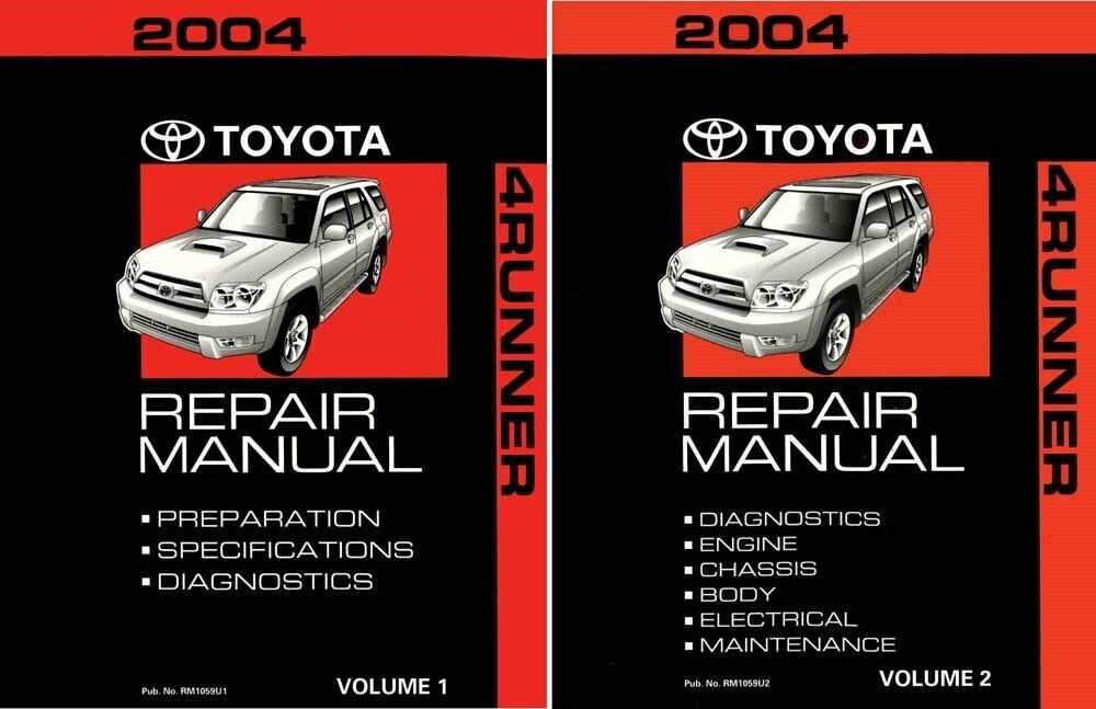 2012 toyota 4runner repair manual