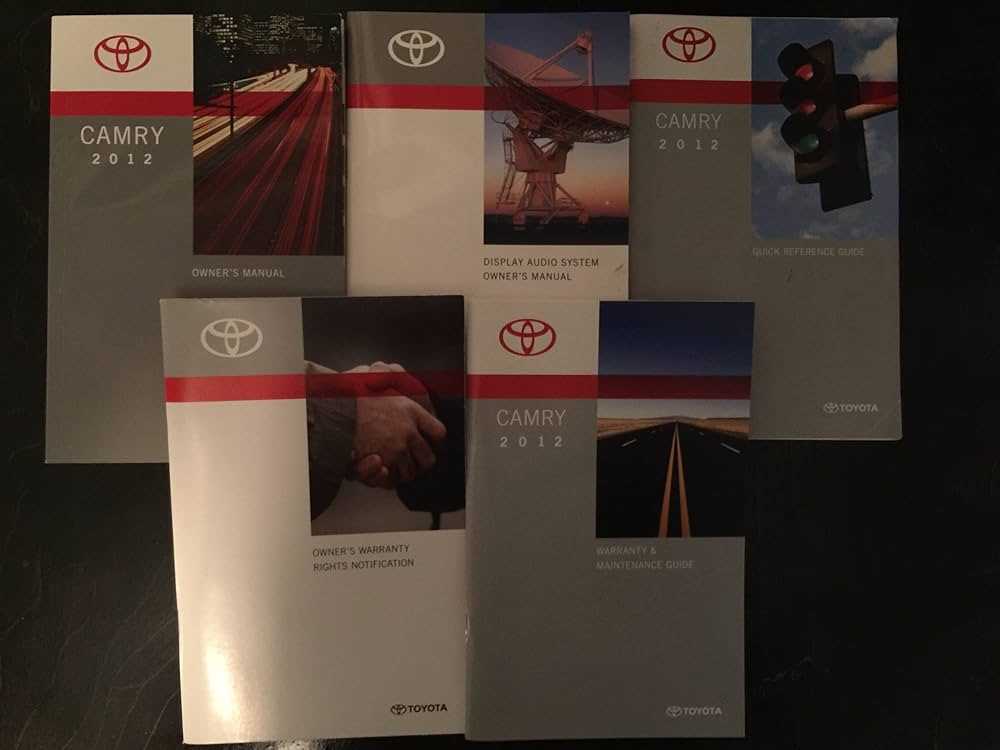 2012 toyota camry repair manual