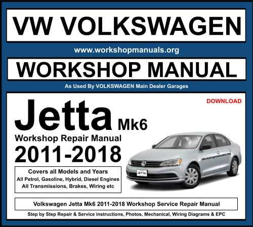 2012 vw jetta repair manual