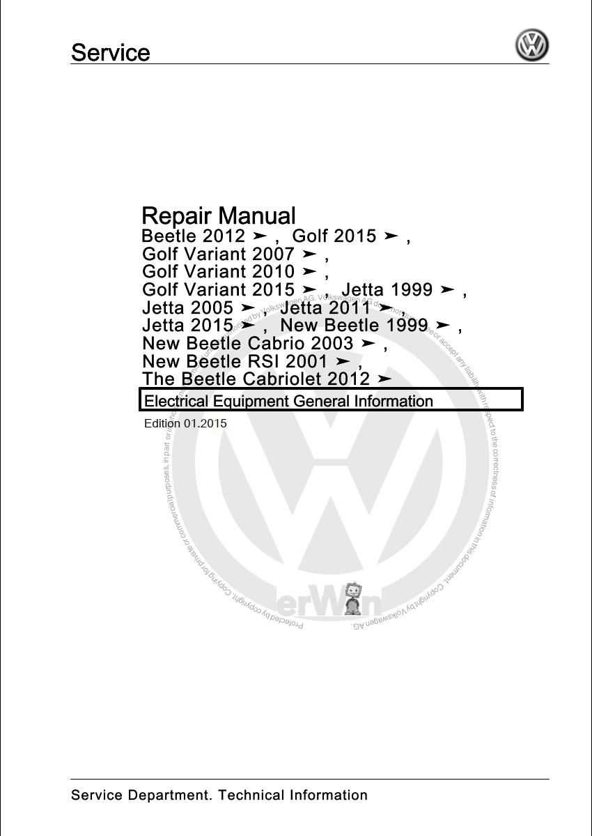 2012 vw jetta repair manual