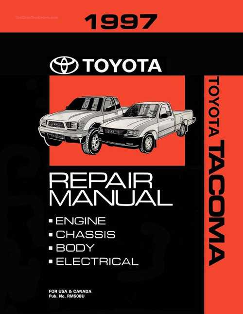 2012 toyota 4runner repair manual