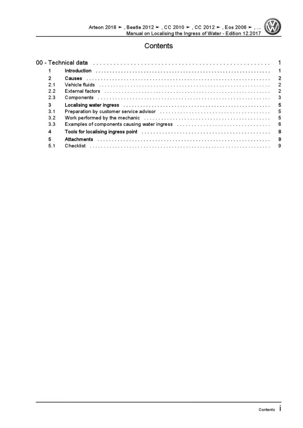 2012 vw beetle repair manual