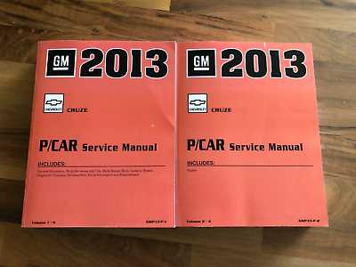 2013 chevy cruze repair manual