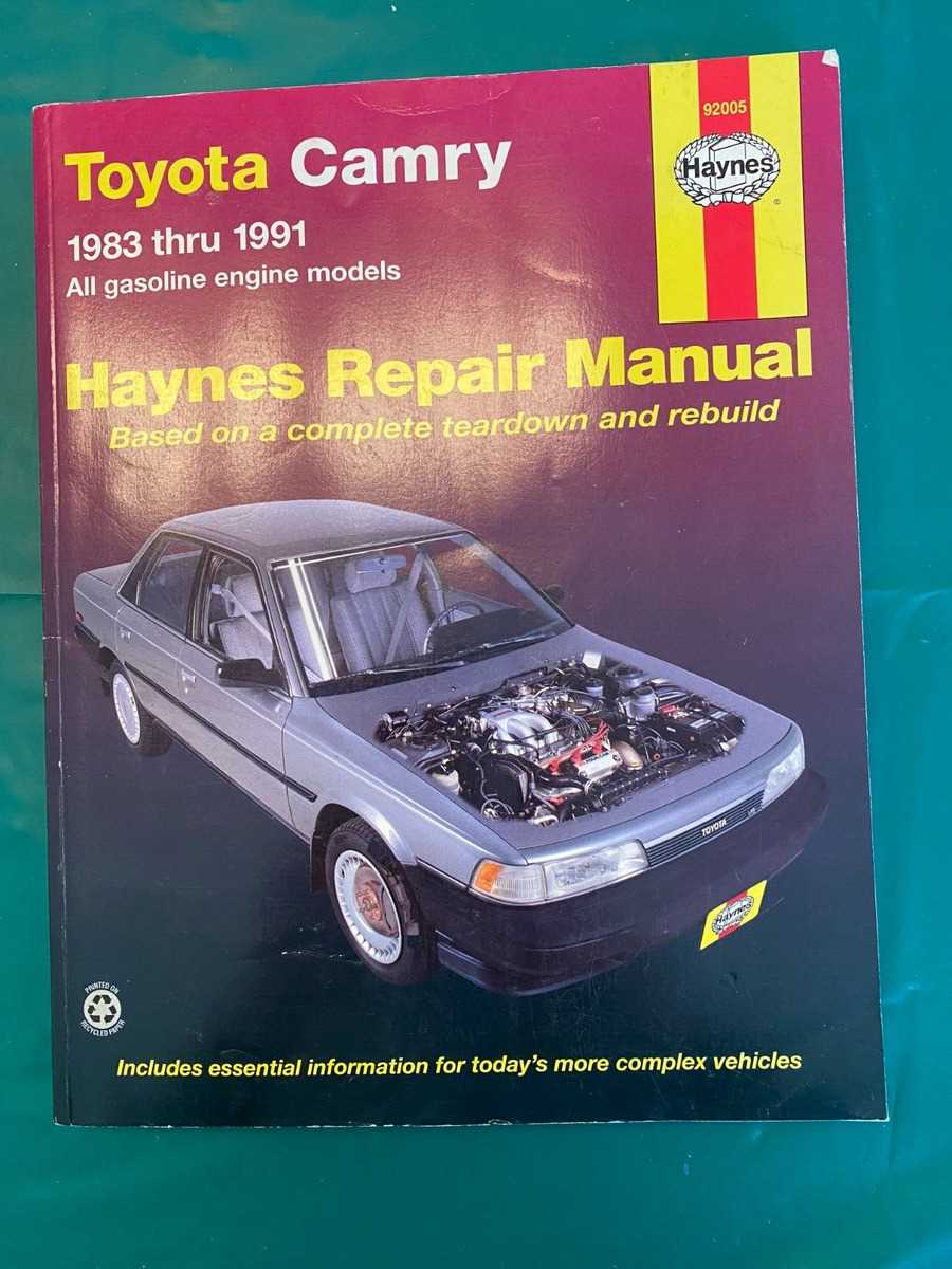 2013 toyota camry repair manual