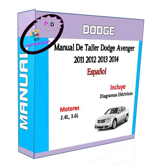 2013 dodge avenger repair manual