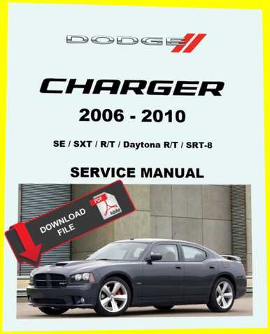 2013 dodge charger repair manual