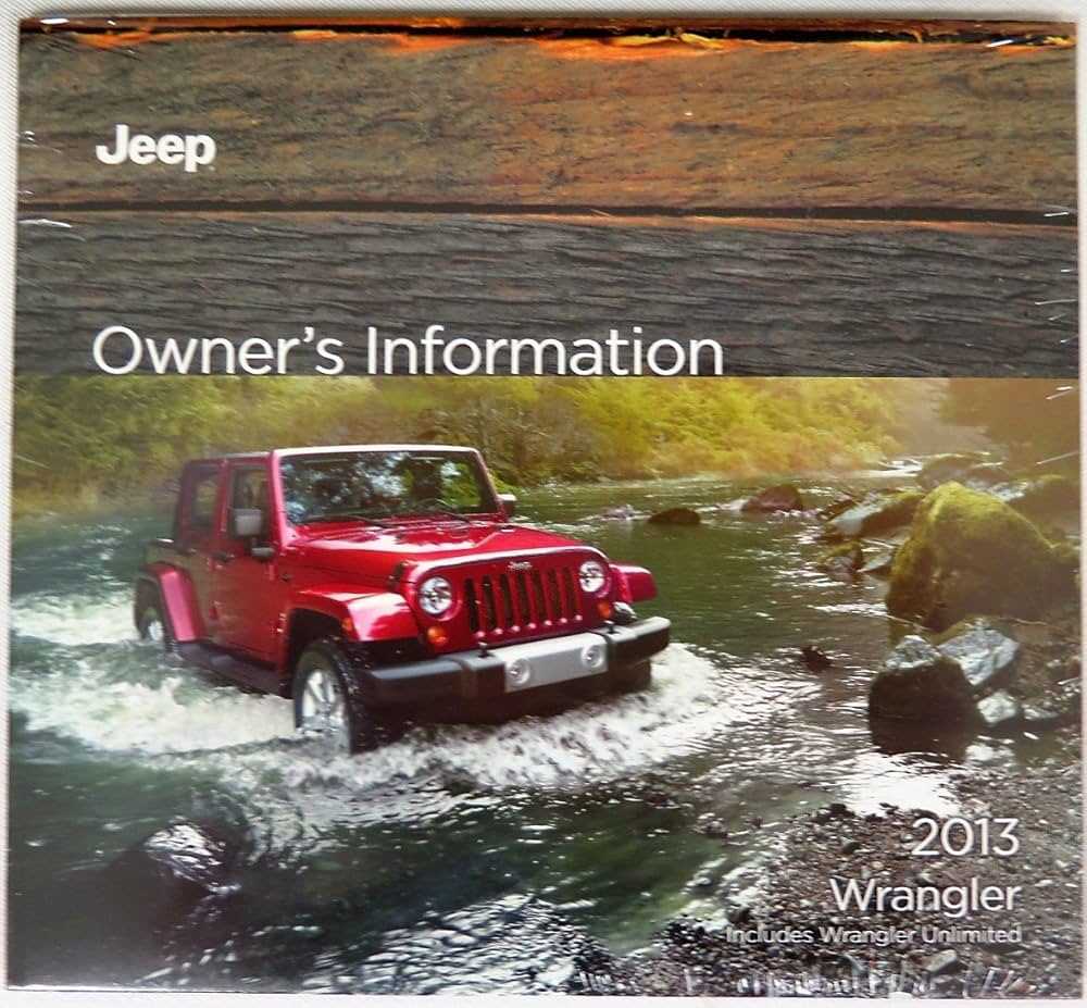 2013 jeep wrangler unlimited repair manual