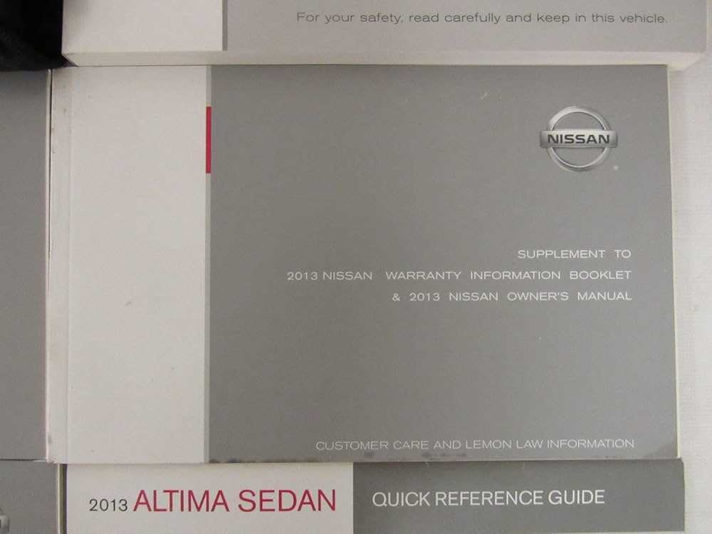 2013 nissan altima repair manual