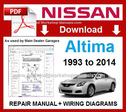 2014 nissan altima repair manual