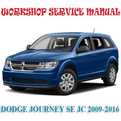 2014 dodge journey repair manual