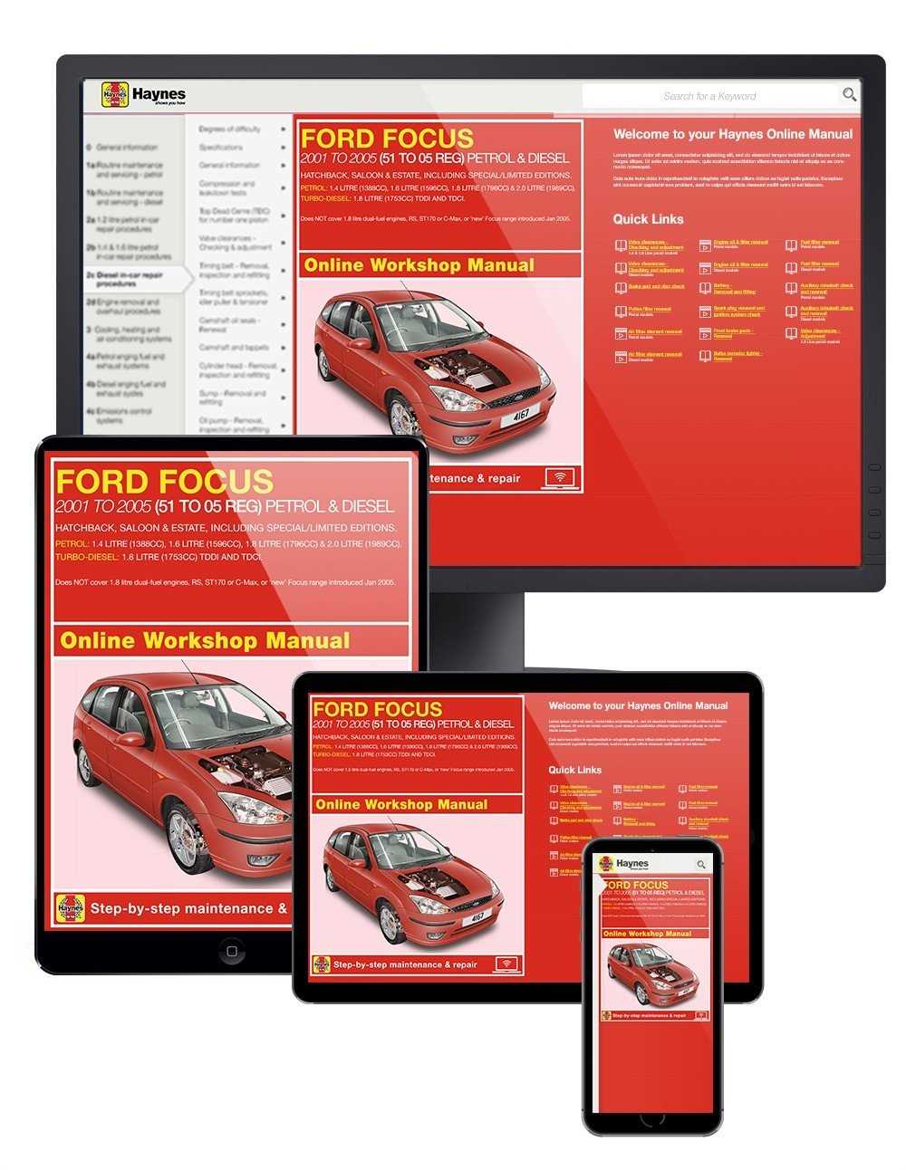 2014 ford focus repair manual