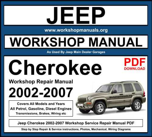 2014 jeep cherokee repair manual