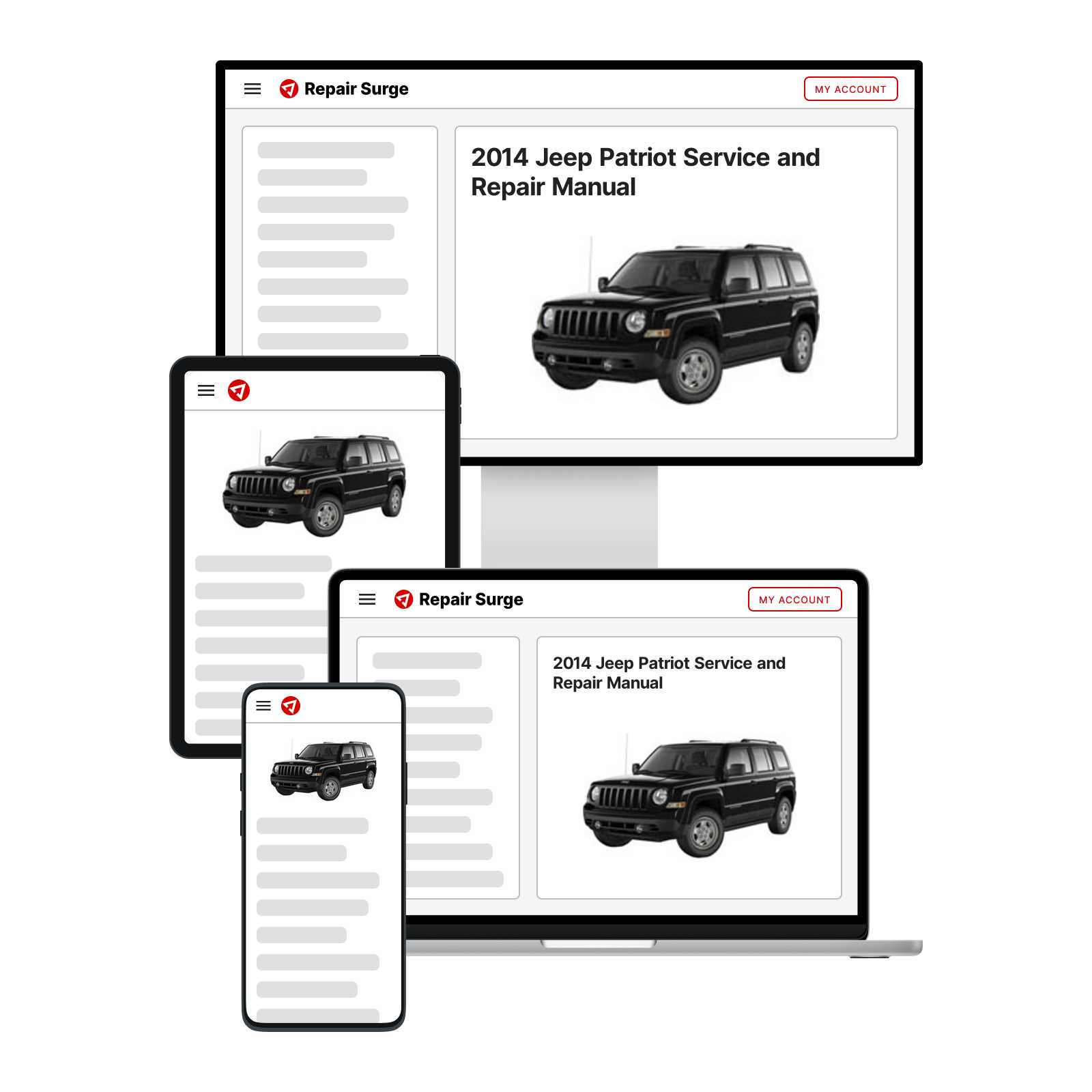 2014 jeep patriot repair manual