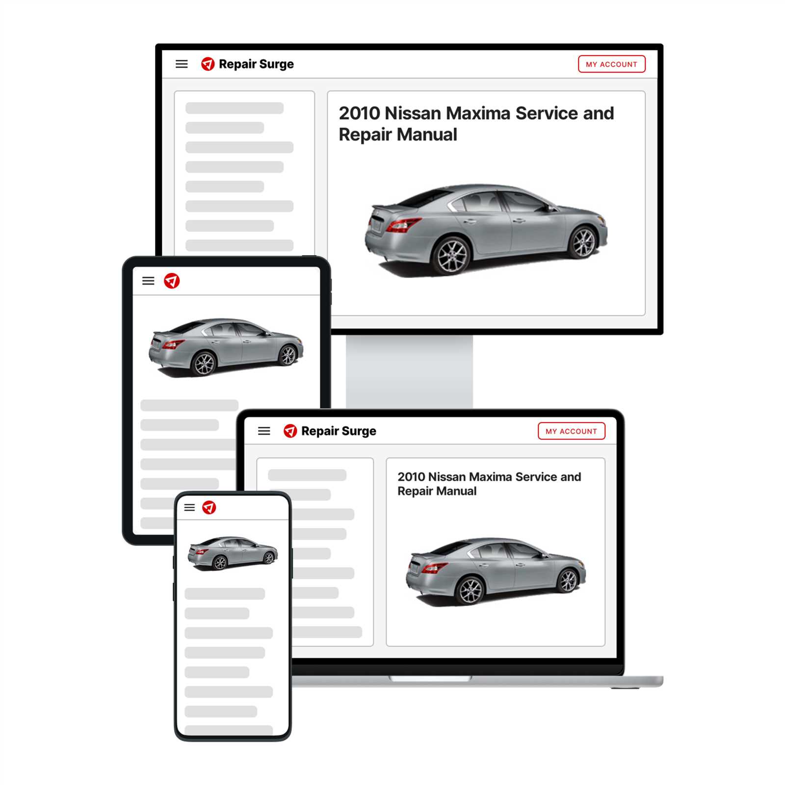 2014 nissan maxima repair manual