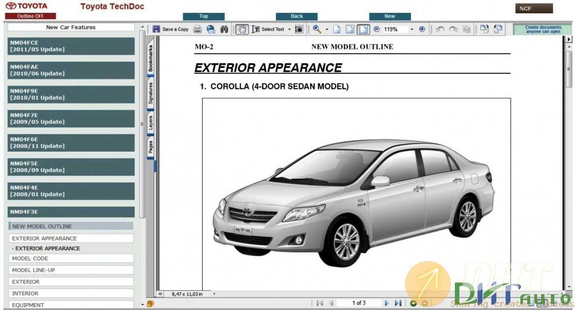 2014 toyota corolla repair manual