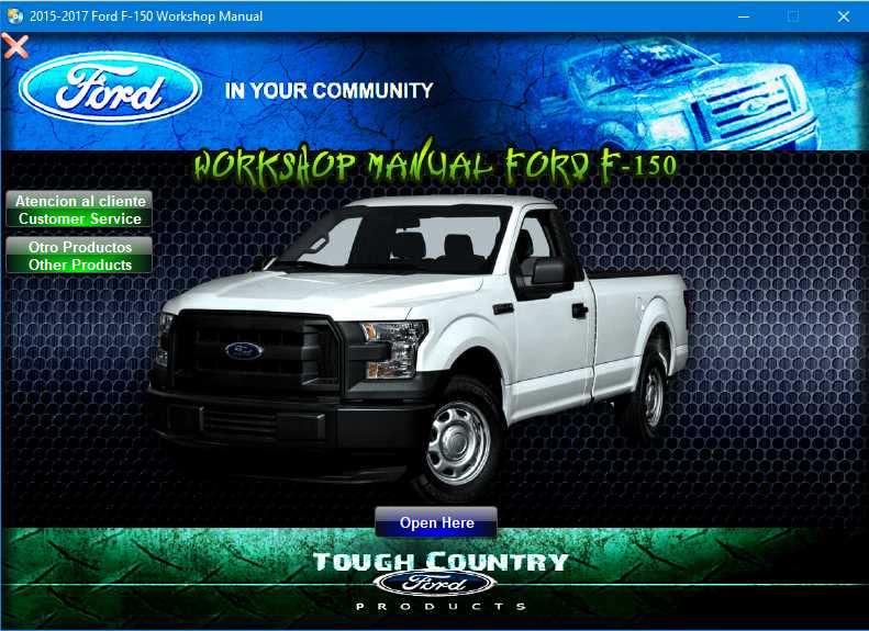 2015 ford f150 repair manual