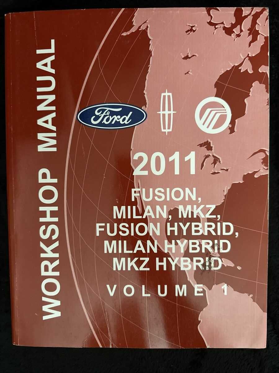 2015 ford fusion repair manual