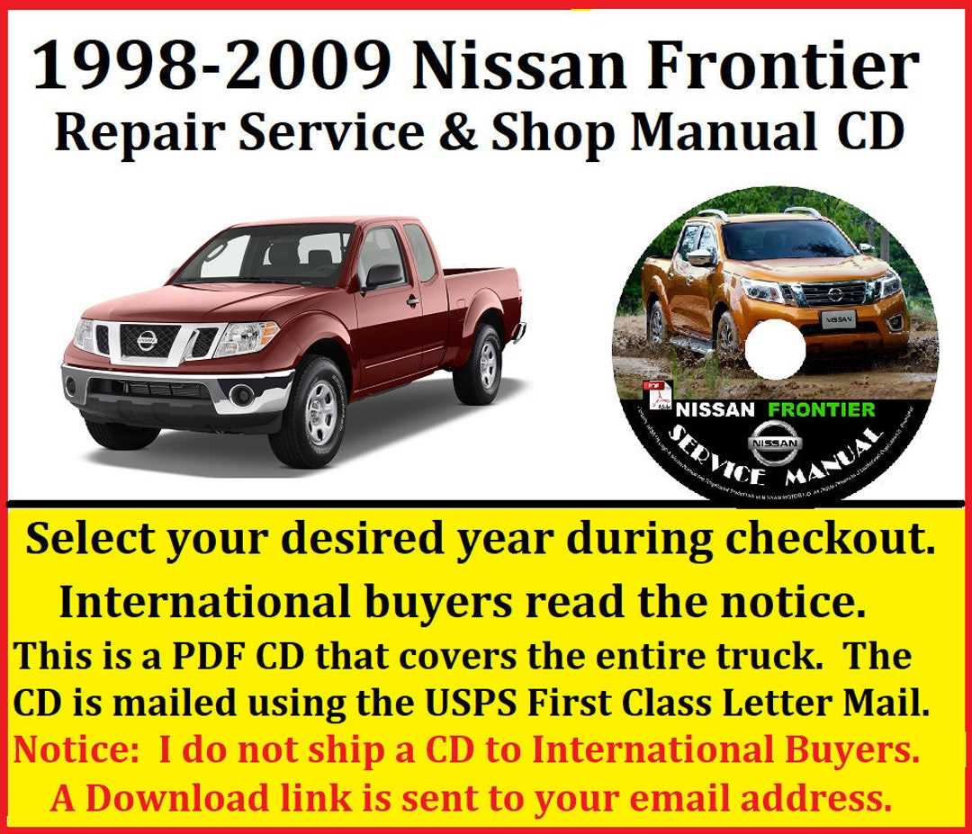 2015 nissan frontier repair manual