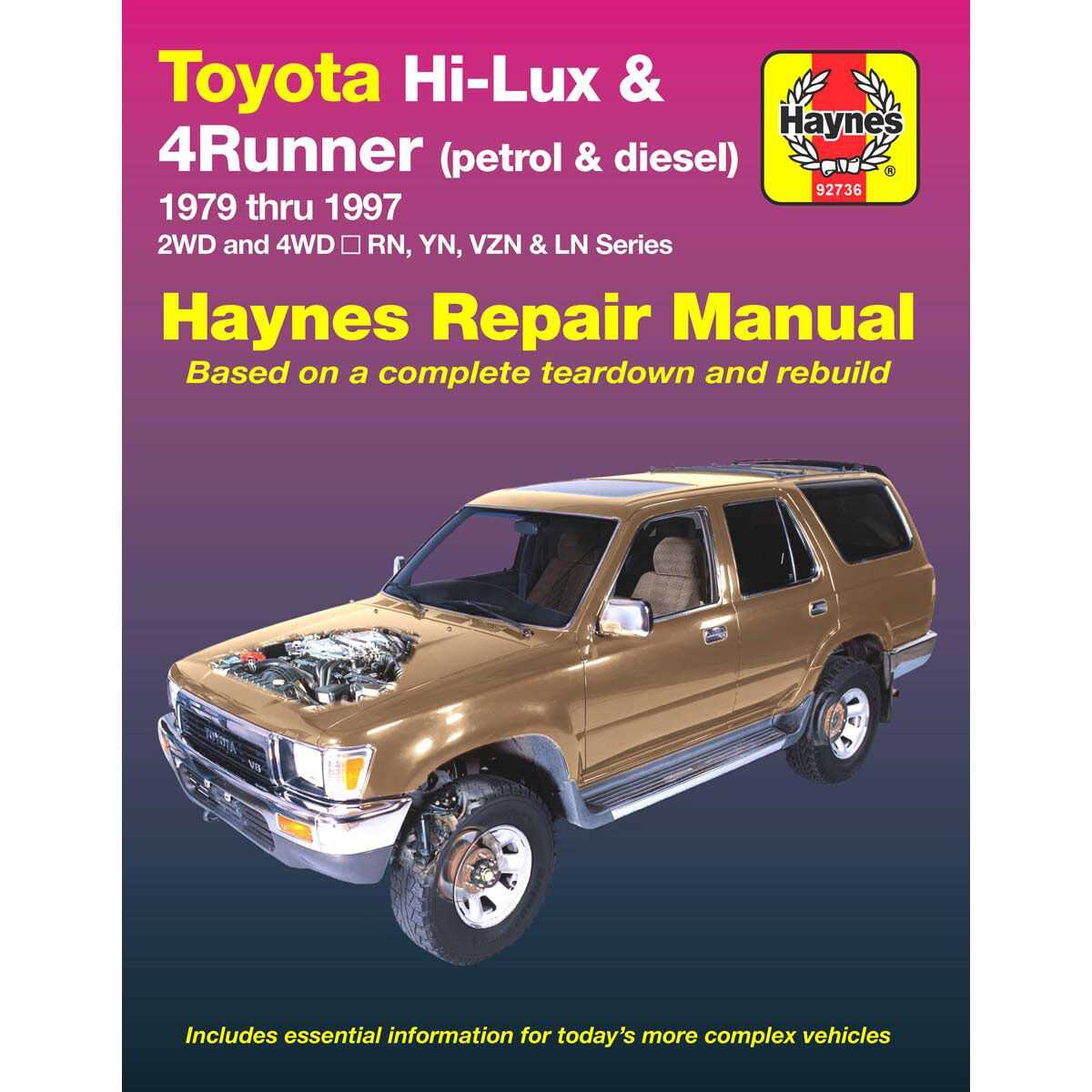 2015 toyota 4runner repair manual