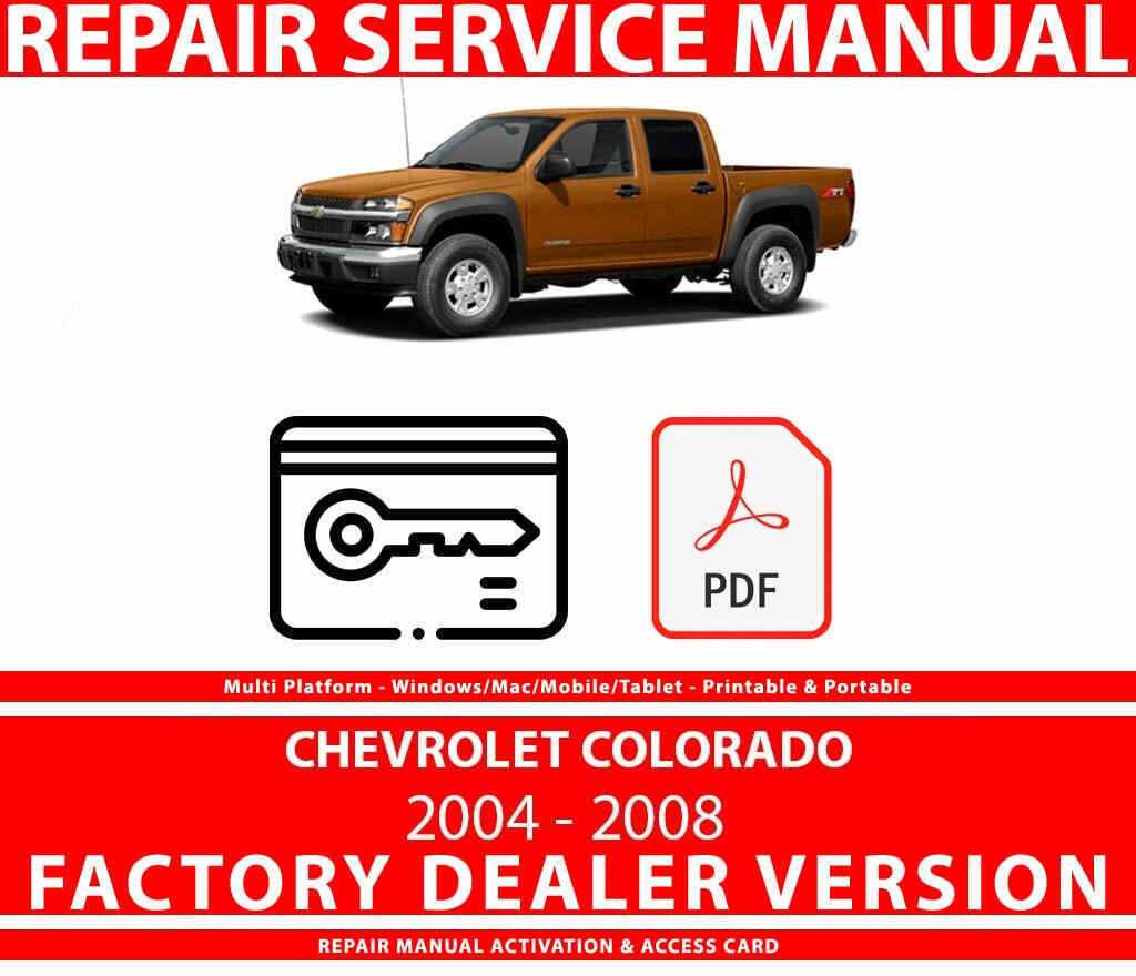 2016 chevy colorado repair manual