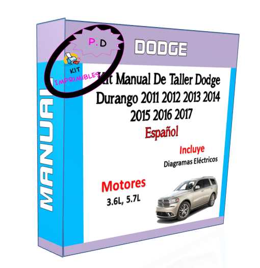 2016 dodge durango repair manual