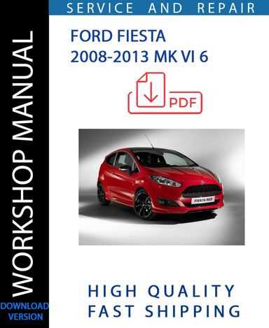 2016 ford fiesta repair manual