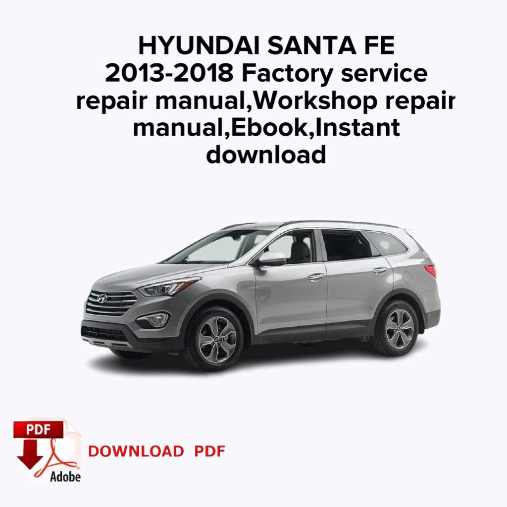 2016 hyundai santa fe repair manual