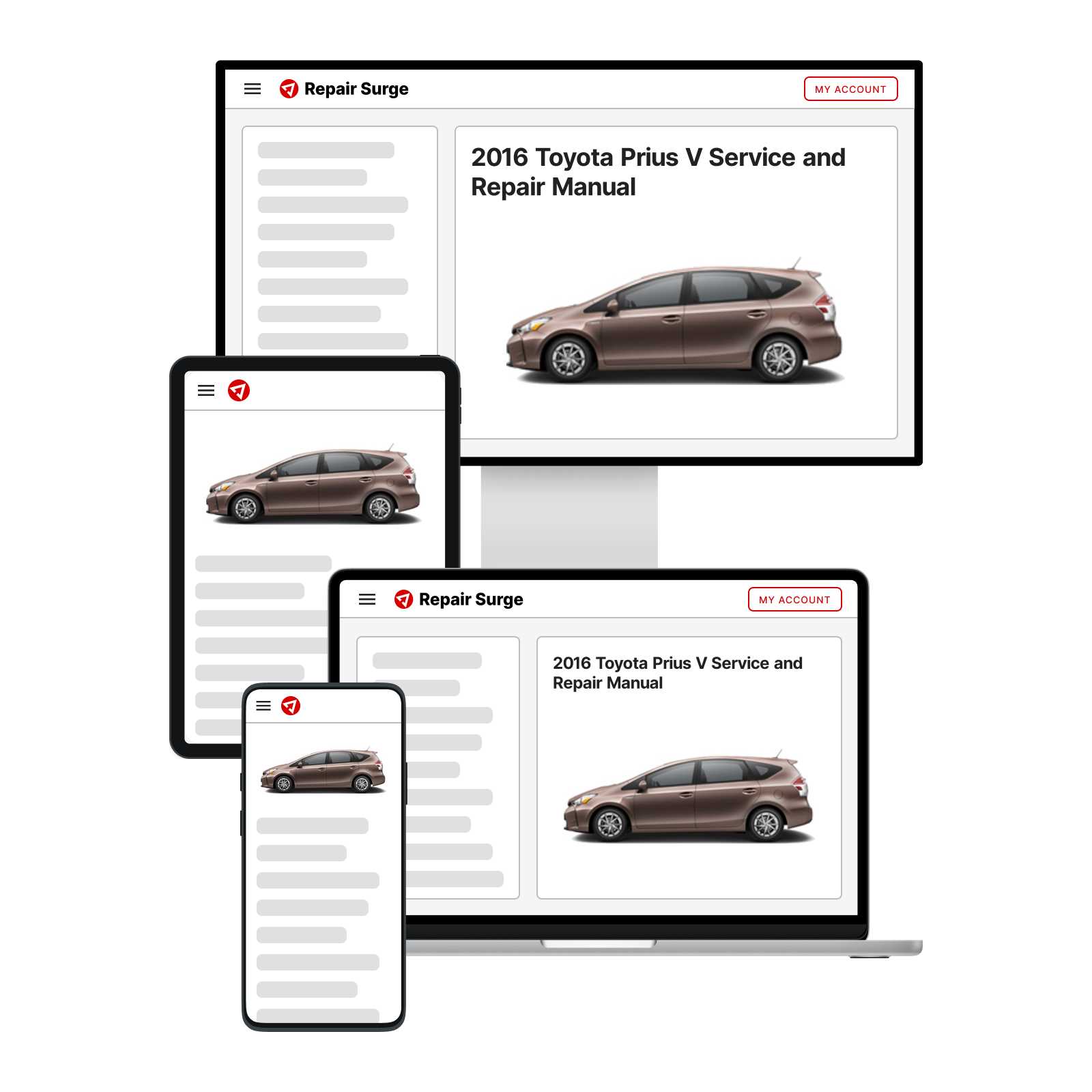 2016 toyota prius repair manual