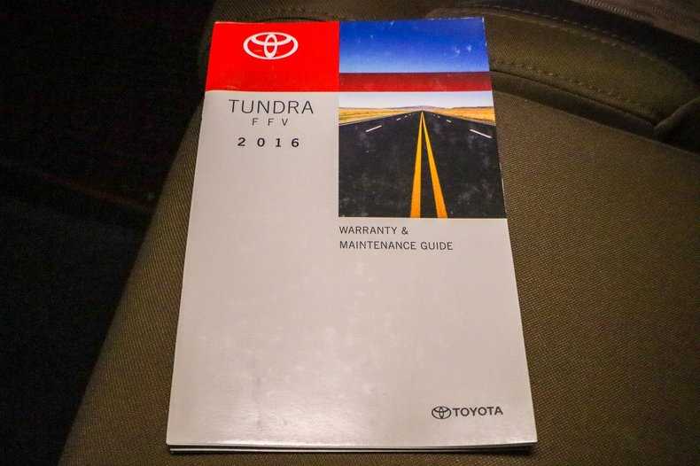 2016 toyota tundra repair manual