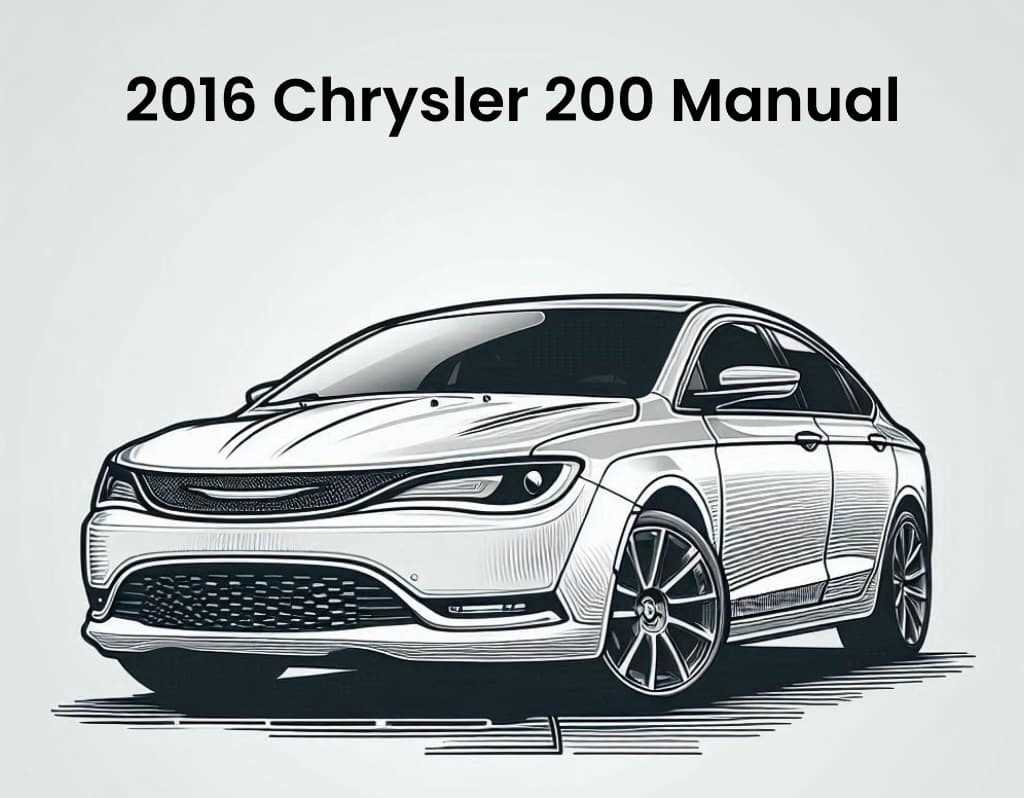 2016 chrysler 200 repair manual