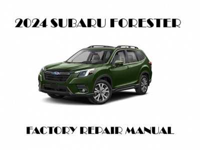 2016 subaru forester repair manual