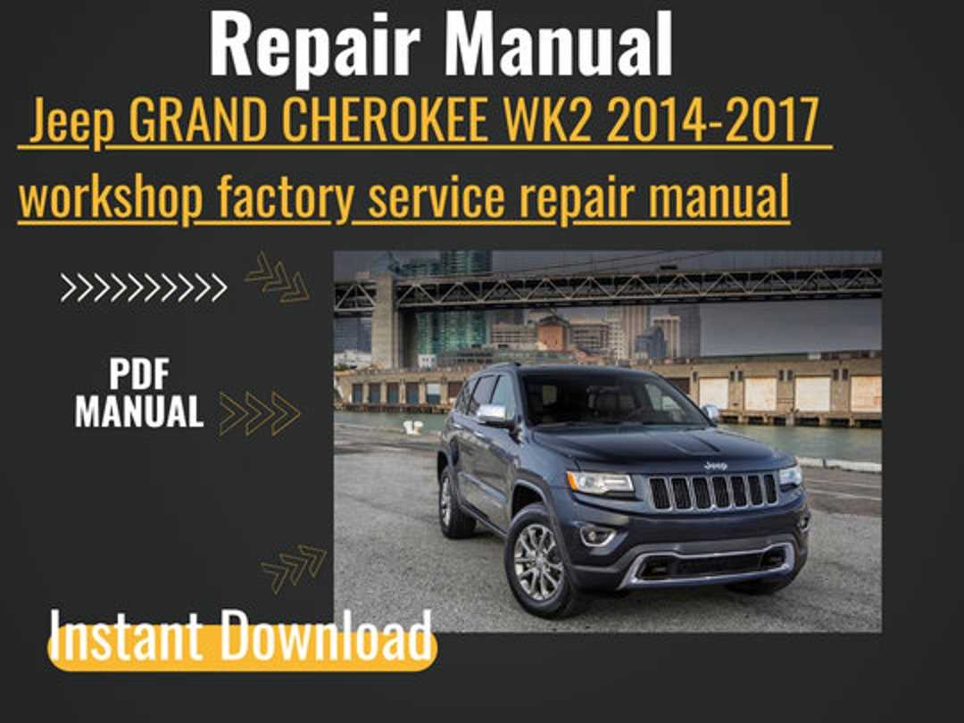 2017 jeep cherokee repair manual