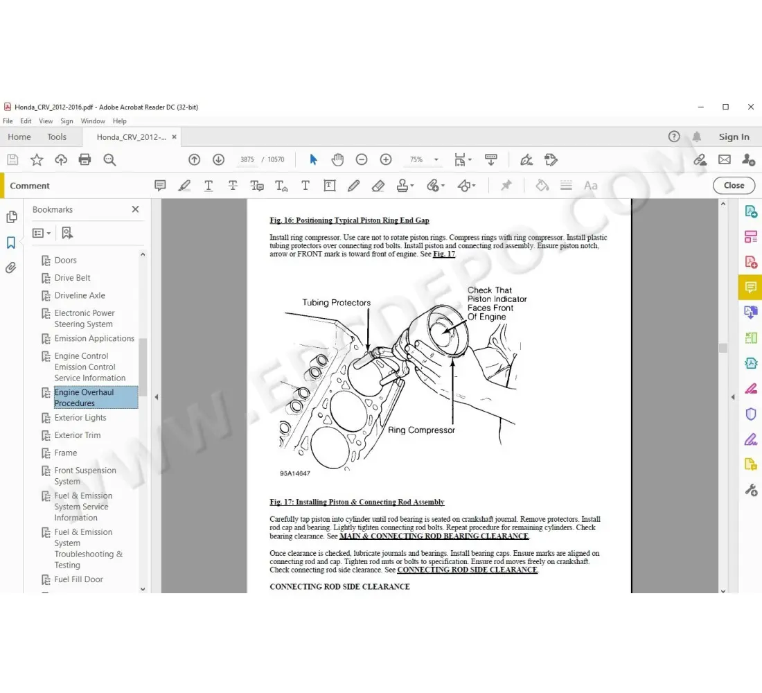 2018 honda crv repair manual