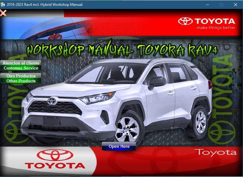 2018 toyota rav4 repair manual