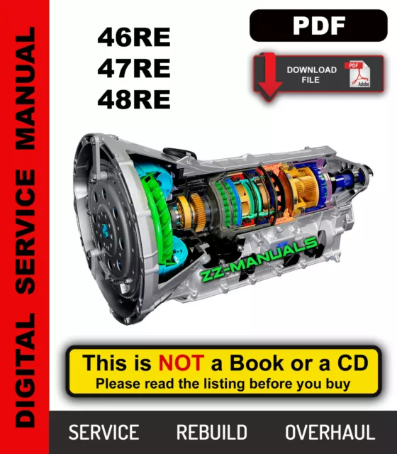 46re transmission repair manual